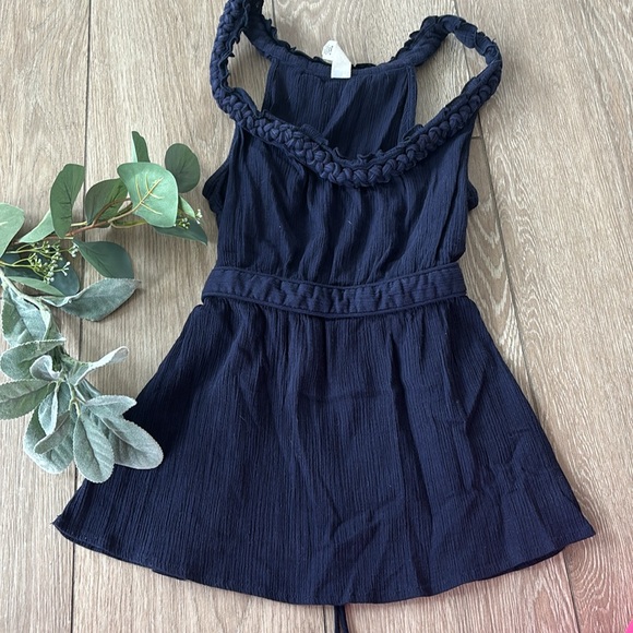 Floreat Tops - Braided Gauze Tank